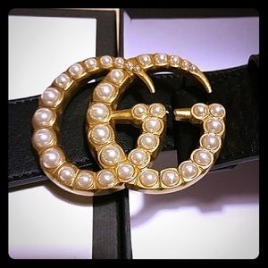 Gucci double G belt